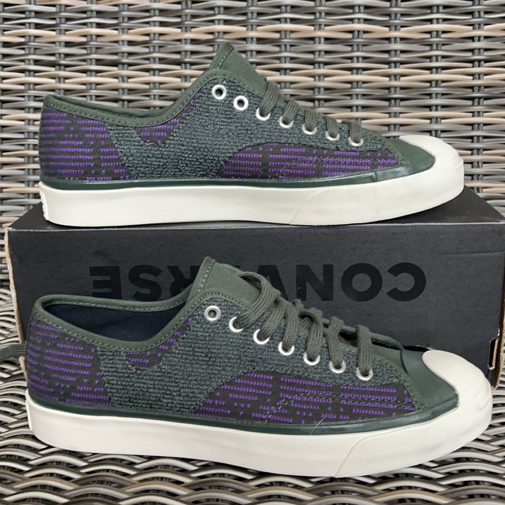Converse Jack Purcell Rally Patchwork- Deep Lichen Green WMNS